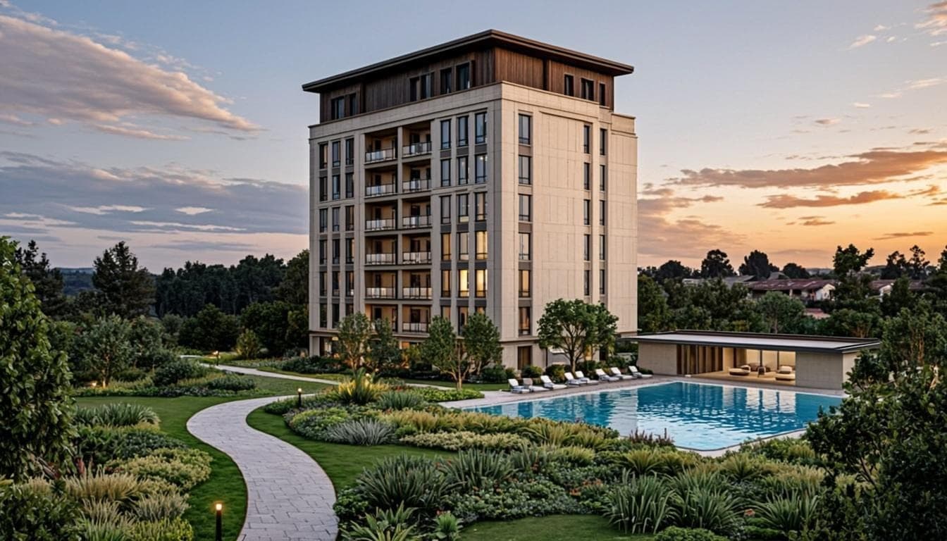 Bhawani Paraiso — architectural render (artist's impression) of the development by Bhawani Group