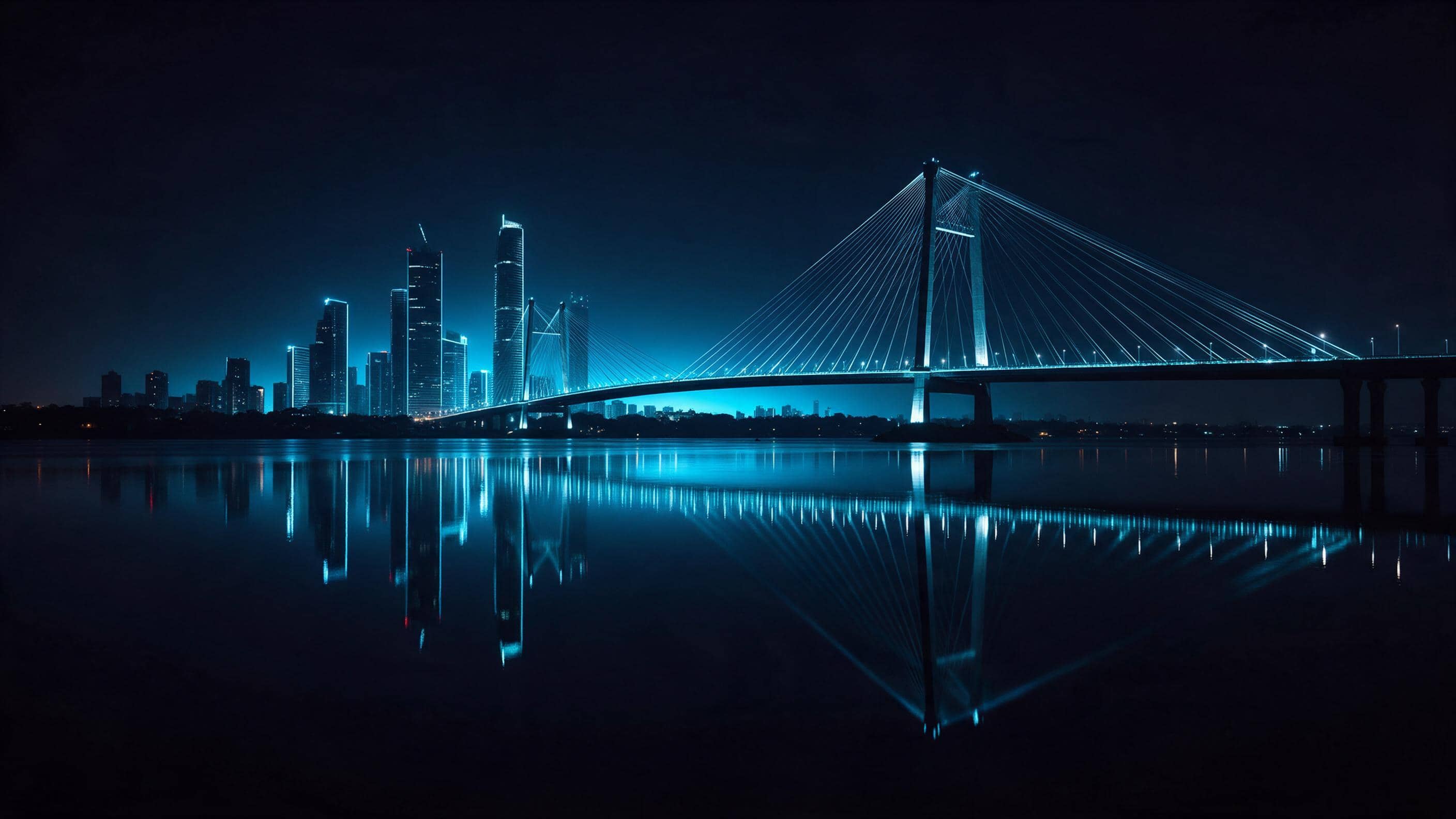 Kolkata skyline hero photograph